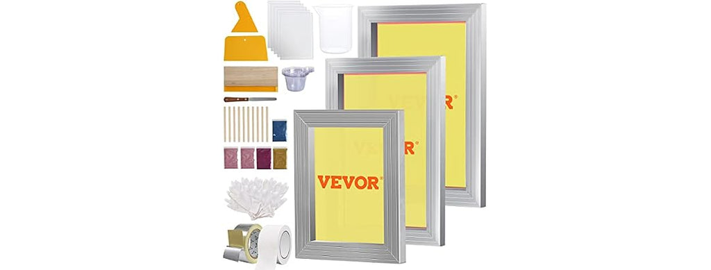 Screen Printing Kit, 3 PCS Aluminum Silk Screen