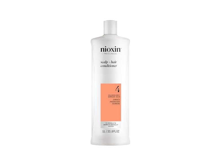 Nioxin System 4 Scalp Therapy Conditioner, 33.8 oz