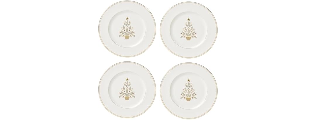 Lenox  Federal Gold Tree Accent Plates