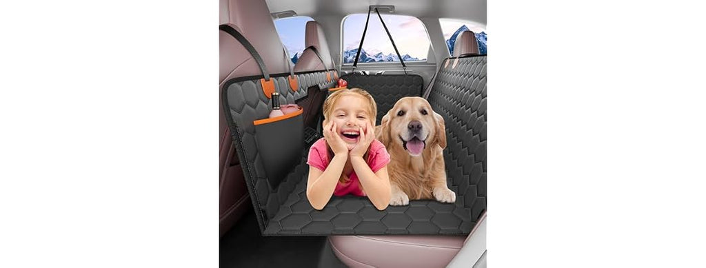 Back Seat Extender, Dog Car Seat Cover 350lbsDog