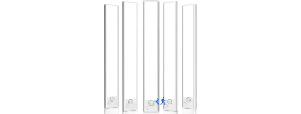 VerRon 5 Pack Under Cabinet Lighting 6500K