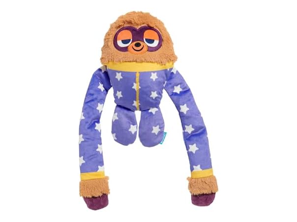 Barkbox Slow Jams Dan Dog Toy Plush Sloth