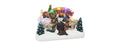 Top Treasures Christmas Village Petting Zoo