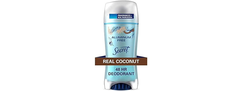 Secret Aluminum Free Deodorant for Women, Coconu