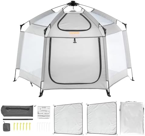 Baby Playpen with Canopy, Indoor/Outdoor