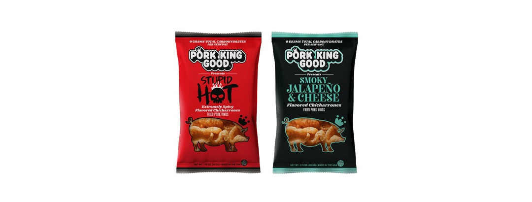 (10 Pack) Spicy Variety Pork Rinds 1.7oz Bags