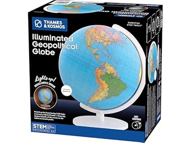 The Thames & Kosmos Illuminated Geopolitical Globe