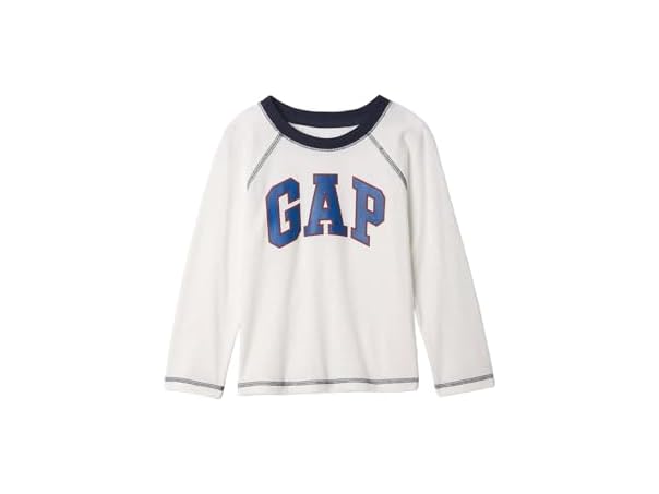 GAP Boys Baby-Boys Long Sleeve Logo Raglan Tee