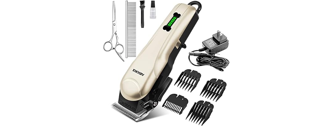 Rechargeable Dog Grooming Clippers