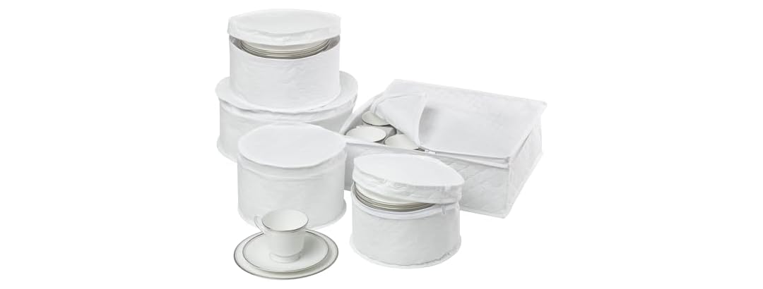 Honey-Can-Do Dinnerware Storage Containers Set