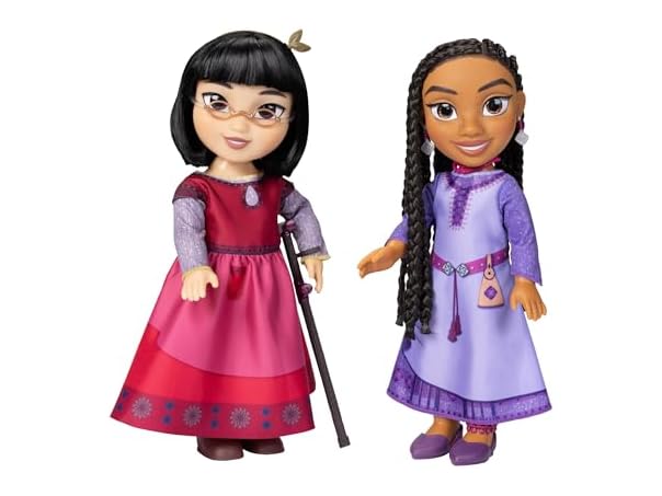 Disney's Wish Asha & Dahlia Dolls Best Friends Pack