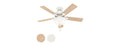 Hunter Fan 52" Vicien Fresh White Indoor