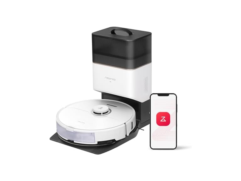 roborock S8+ Robot Vacuum Sonic Mop Self-Empty