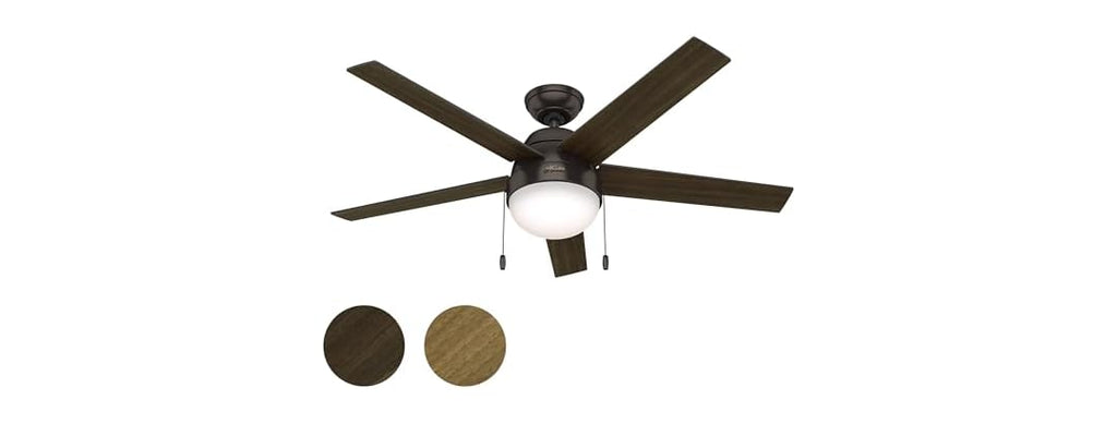 Hunter Fan 52 Inch with Light and Pull Chain