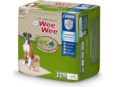 Four Paws Wee-Wee Superior Performance Bamboo Pee Pads