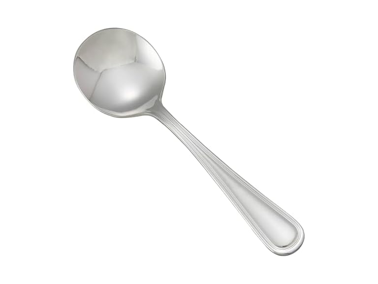 Winco 0021-04 - Continental Bouillon Spoon, 18