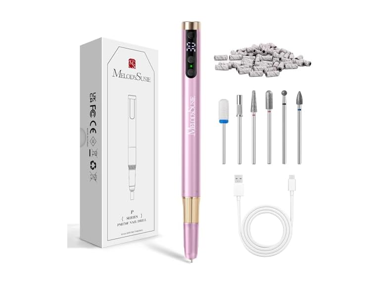Ultra-Slim Cordless Nail Drill
