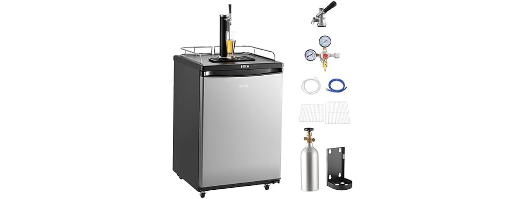 VEVOR Beer Kegerator, Single Tap Draft