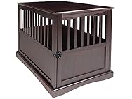 Casual Home Wooden Large Pet Crate, End Table