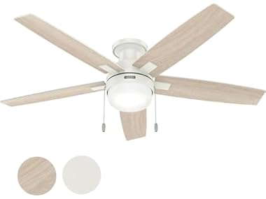 Hunter Fan 52" White Indoor Ceiling Fan