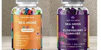 2pk TrueSeaMoss Sea Moss/Elderberry Gummies Combo