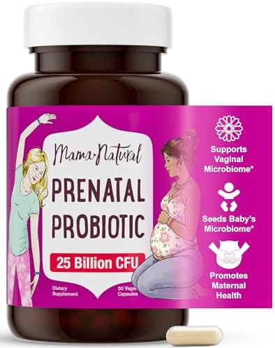 Mama Natural Prenatal Probiotics 25 Billion CFU