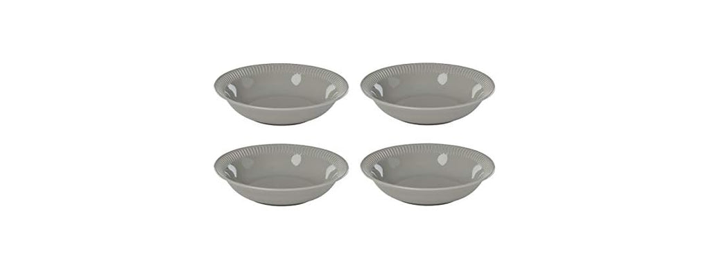 Lenox Gray Profile Stoneware 4-Piece Pasta Bowl Set