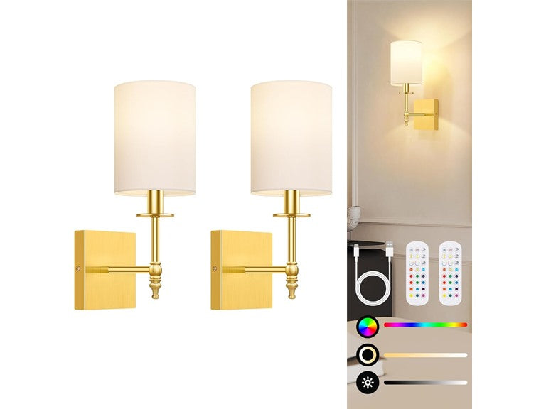 Bosceos 14.5" 2-Pack Wall Sconces
