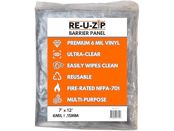 RE-U-ZIP Cut-to-Size XL Dust Barrier P