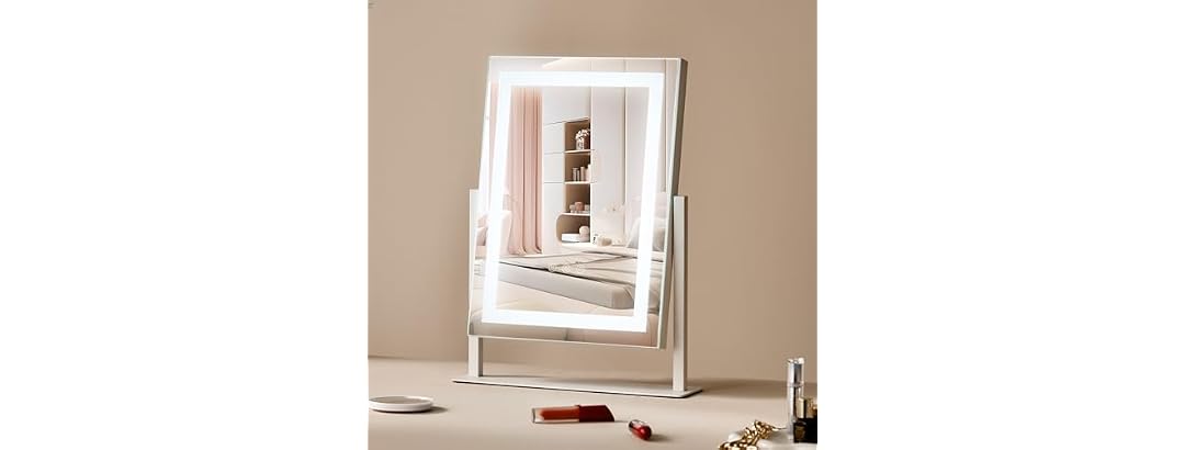 Vanity Mirror with Lights, Three 16.1x11.8in