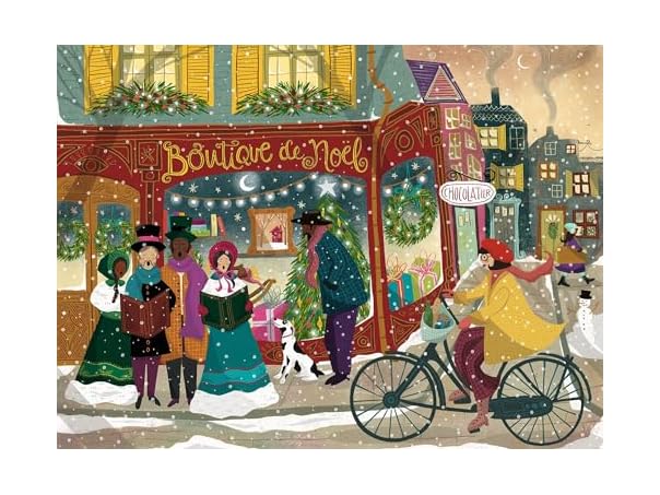Springbok Boutique de Noel 500 Piece Jigsaw Puzzle