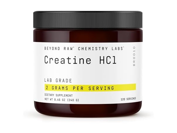 Beyond Raw Creatine HCl Powder120 Servings