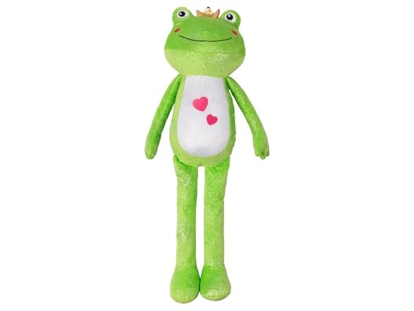 Fringe Studio Large Squeaky Plush Dog Toy, HOP INTO My Life