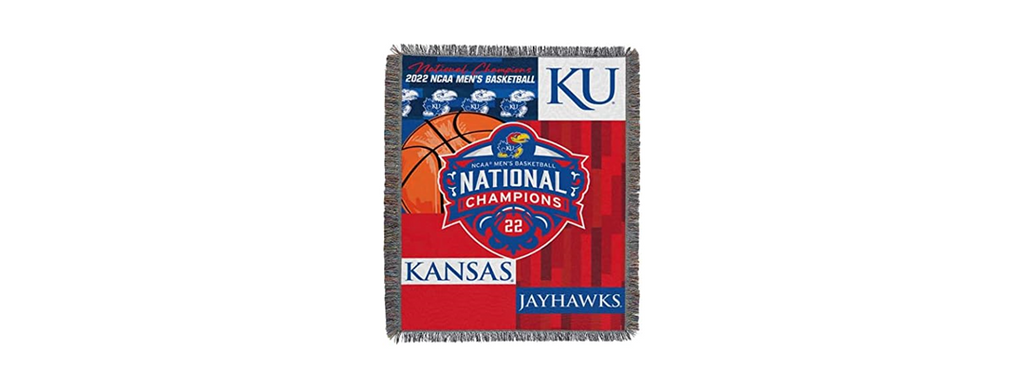 Kansas Jayhawks NCAA Champions Tapestry