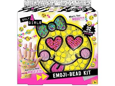 Only 4 Girls Canal Toys DIY Emoji Bead Jewelry Kit