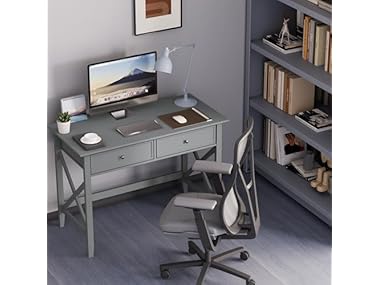 Writing Computer Desk With Drawers