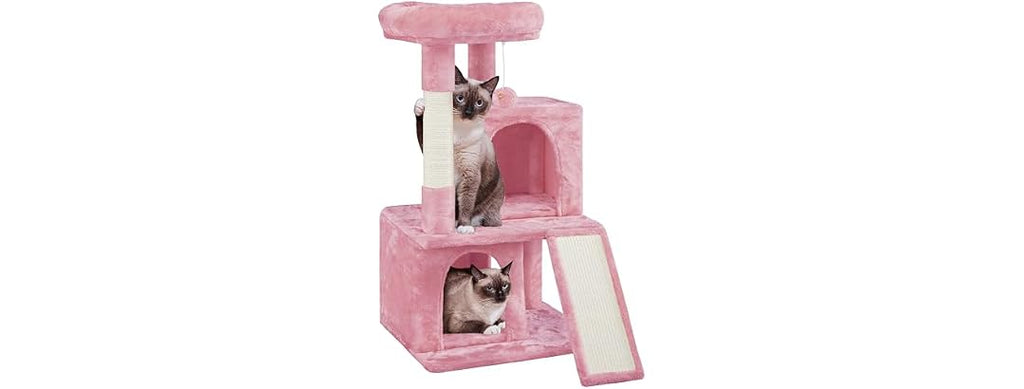 Yaheetech Cat Tree for Indoor Pets, 36in Tower Condo