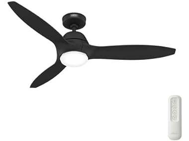 Hunter Fan 52" Fresh Black I/O w/ Remote