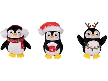 Fringe Studio Pet Toy, Waddle Squad Penguins