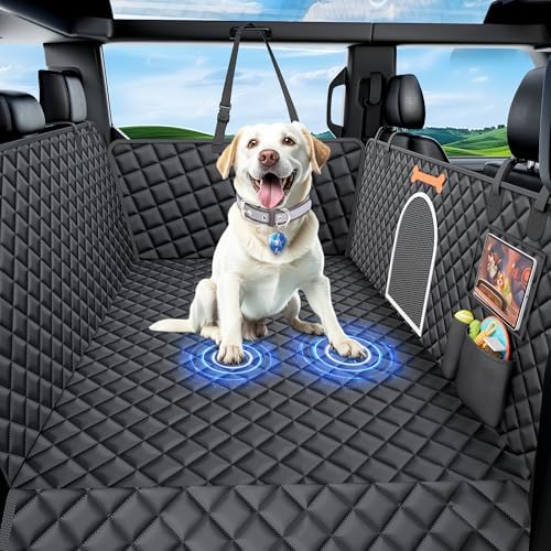 Waterproof Dog Car Seat Cover w/ Mesh