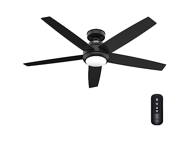 Hunter Fan 52" Matte Black Indoor Fan