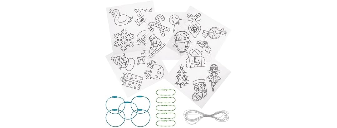 Stephen Joseph, 20 PC DIY Shrinking Art Kit