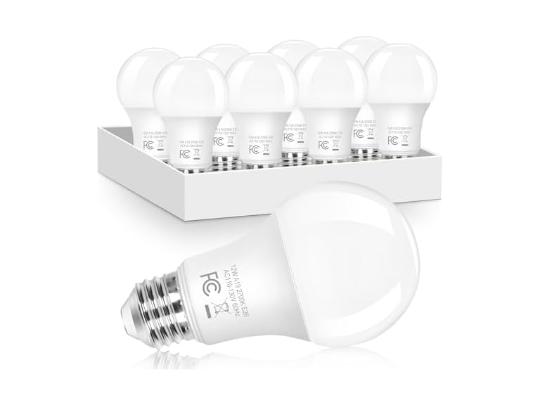 Brightever B0G3H8WCBR Dimmable Light Bulb 8-Pack