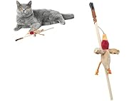 SPOT Skinneeez Stuffing-Free Cat Teaser Wand