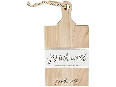 Santa Barbara Design Studio Paulownia Wood Charcuterie Set of 2