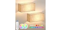 Verron Battery Operated Wall Sconces Set of 2