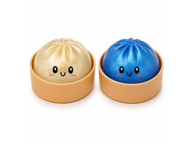 2-Pack Mystery Glitter Squishy Dumpling