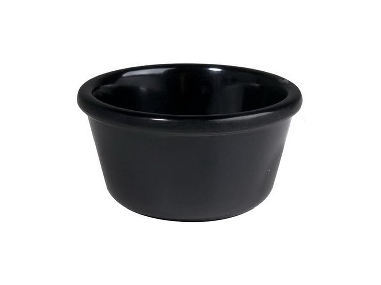 Winco Melamine Round Plain Smooth Unbrea