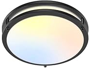GoBright 36W LED Ceiling Light 12" Black