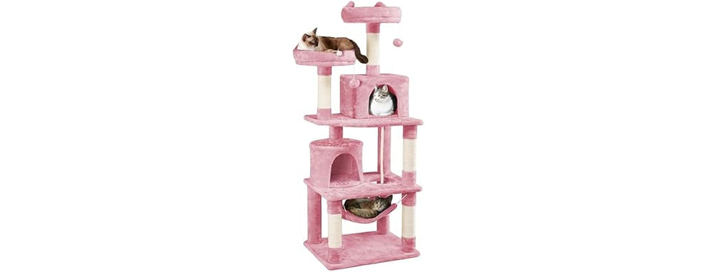 Yaheetech 62.5inches Cat Tree Cat Tower